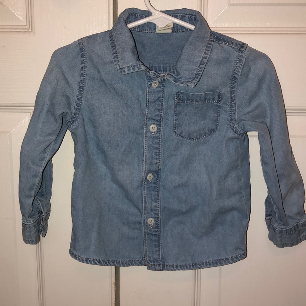 Girls Denim Top